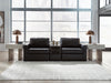 Modmax II Sectional Loveseat with Audio Console - Holmwood's Furniture & Design Center (Somersworth, NH)