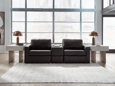 Modmax II Sectional Sofa with Storage Console - Holmwood's Furniture & Design Center (Somersworth, NH)