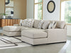 Laurelgrove Double Chaise Sectional - Holmwood's Furniture & Design Center (Somersworth, NH)
