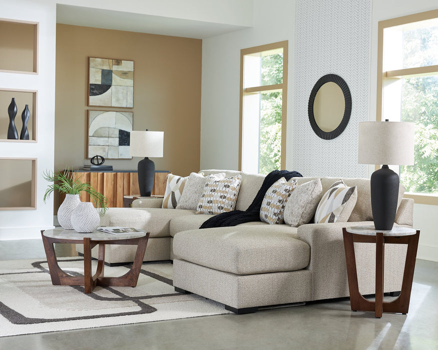 Laurelgrove Double Chaise Sectional - Holmwood's Furniture & Design Center (Somersworth, NH)