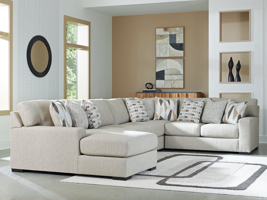 Laurelgrove Sectional with Chaise - Holmwood's Furniture & Design Center (Somersworth, NH)