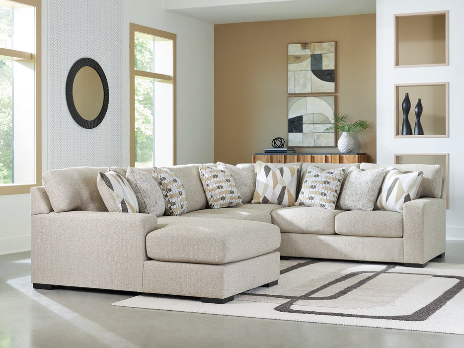 Laurelgrove Sectional with Chaise - Holmwood's Furniture & Design Center (Somersworth, NH)