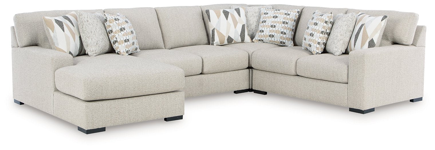 Laurelgrove Sectional with Chaise - Holmwood's Furniture & Design Center (Somersworth, NH)