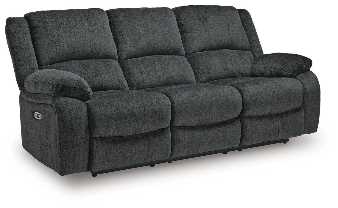 Draycoll Power Reclining Sofa - Holmwood's Furniture & Design Center (Somersworth, NH)