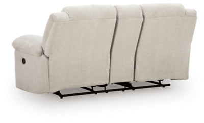 Orlen Reclining Loveseat with Console - Holmwood's Furniture & Design Center (Somersworth, NH)