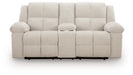 Orlen Reclining Loveseat with Console - Holmwood's Furniture & Design Center (Somersworth, NH)
