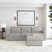 Flex Sofa with Standard Arm and Ottoman - Holmwood's Furniture & Design Center (Somersworth, NH)