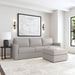 Flex Sofa with Standard Arm and Ottoman - Holmwood's Furniture & Design Center (Somersworth, NH)