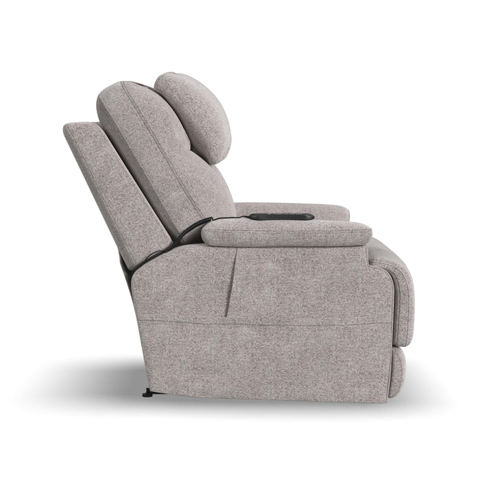 Zecliner Model 2 Petite Latitudes Power Sleep Recliner with Power Headrest & Lumbar - Holmwood's Furniture & Design Center (Somersworth, NH)
