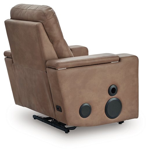 Lorrenton Power Glider Recliner with Audio System - Holmwood's Furniture & Design Center (Somersworth, NH)