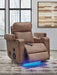 Lorrenton Power Glider Recliner with Audio System - Holmwood's Furniture & Design Center (Somersworth, NH)