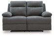 Side-Swipe Reclining Loveseat - Holmwood's Furniture & Design Center (Somersworth, NH)