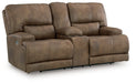 Beckley Place Power Reclining Loveseat with Console - Holmwood's Furniture & Design Center (Somersworth, NH)