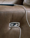Beckley Place Power Reclining Loveseat with Console - Holmwood's Furniture & Design Center (Somersworth, NH)