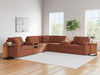 Modmax Balanced Sectional with Audio and Storage Consoles - Holmwood's Furniture & Design Center (Somersworth, NH)