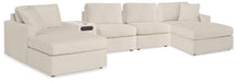 Modmax 5 Piece Sectional with Audio Console - Holmwood's Furniture & Design Center (Somersworth, NH)