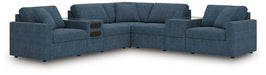 Modmax Balanced Sectional with Audio and Storage Consoles - Holmwood's Furniture & Design Center (Somersworth, NH)