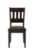 Jofran Dark Rustic Prairie 5-Pack- Table and 4 Faux Leather Chairs in Dark Brown - Holmwood's Furniture & Design Center (Somersworth, NH)