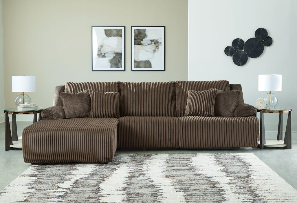 Top Tier Sectional Sofa Chaise - Holmwood's Furniture & Design Center (Somersworth, NH)
