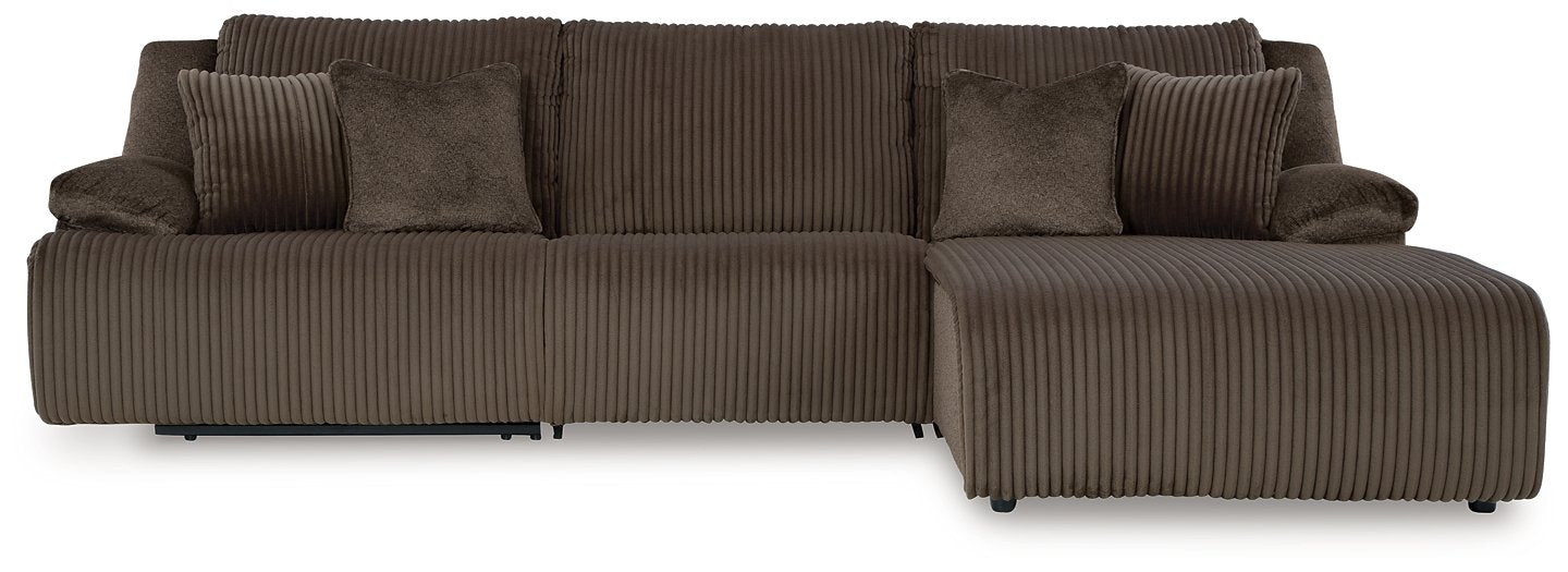 Top Tier Sectional Sofa Chaise - Holmwood's Furniture & Design Center (Somersworth, NH)