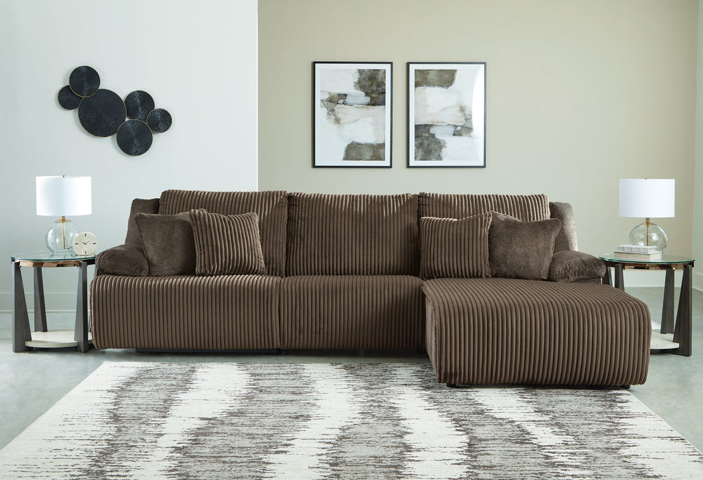 Top Tier Sectional Sofa Chaise - Holmwood's Furniture & Design Center (Somersworth, NH)