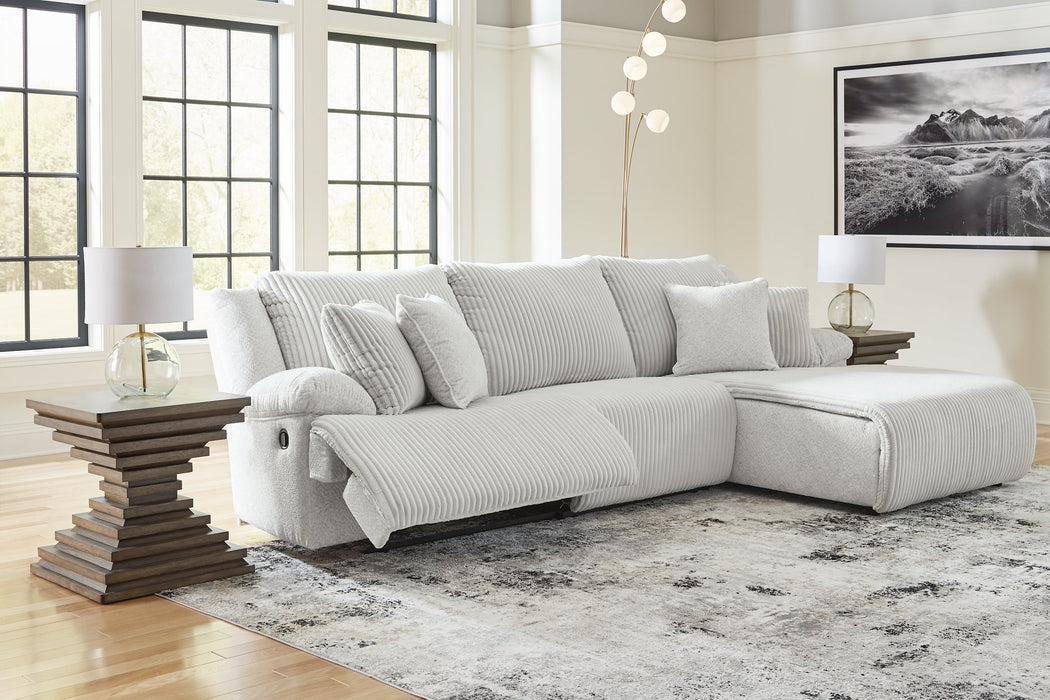 Top Tier Sectional Sofa Chaise - Holmwood's Furniture & Design Center (Somersworth, NH)