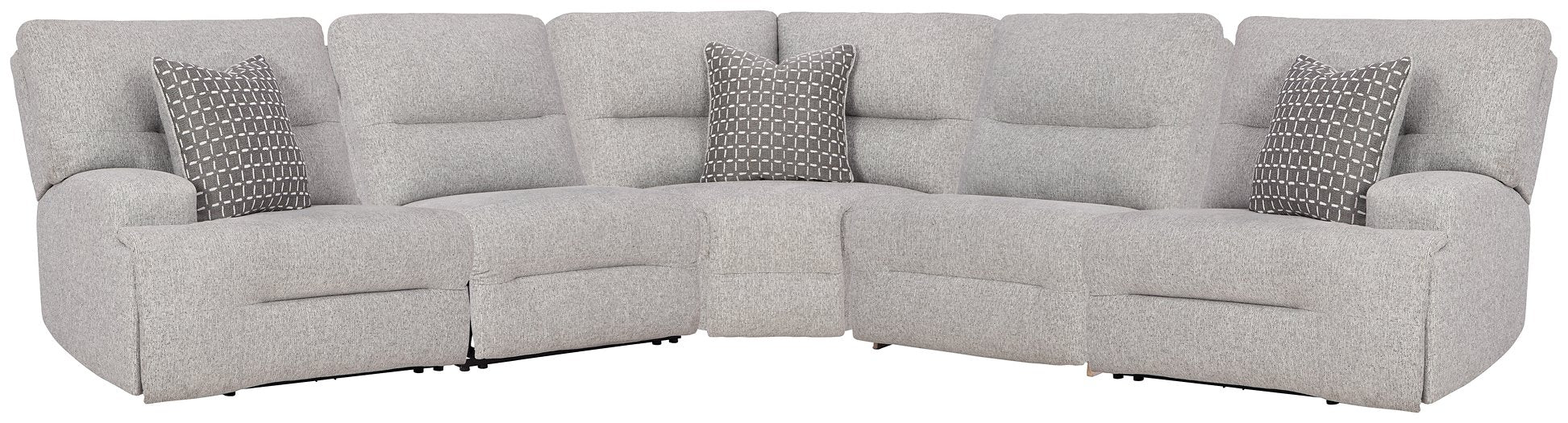 Acklen Place Power Reclining Sectional - Holmwood's Furniture & Design Center (Somersworth, NH)