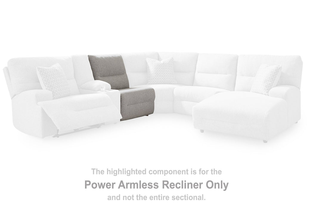 Acklen Place Power Reclining Sectional with Chaise - Holmwood's Furniture & Design Center (Somersworth, NH)