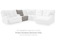 Acklen Place Power Reclining Sectional with Chaise - Holmwood's Furniture & Design Center (Somersworth, NH)