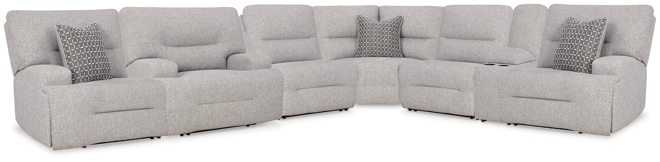 Acklen Place Power Reclining Sectional - Holmwood's Furniture & Design Center (Somersworth, NH)