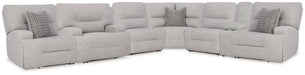 Acklen Place Power Reclining Sectional - Holmwood's Furniture & Design Center (Somersworth, NH)