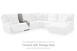 Acklen Place Power Reclining Sectional with Chaise - Holmwood's Furniture & Design Center (Somersworth, NH)