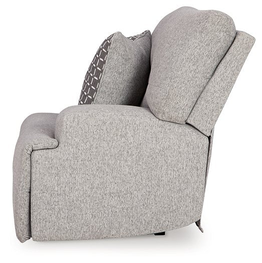 Acklen Place Power Reclining Sectional with Chaise - Holmwood's Furniture & Design Center (Somersworth, NH)