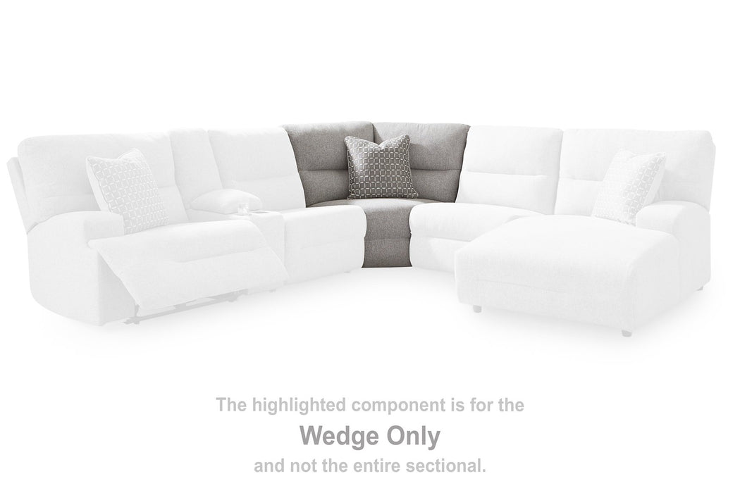 Acklen Place Power Reclining Sectional with Chaise - Holmwood's Furniture & Design Center (Somersworth, NH)
