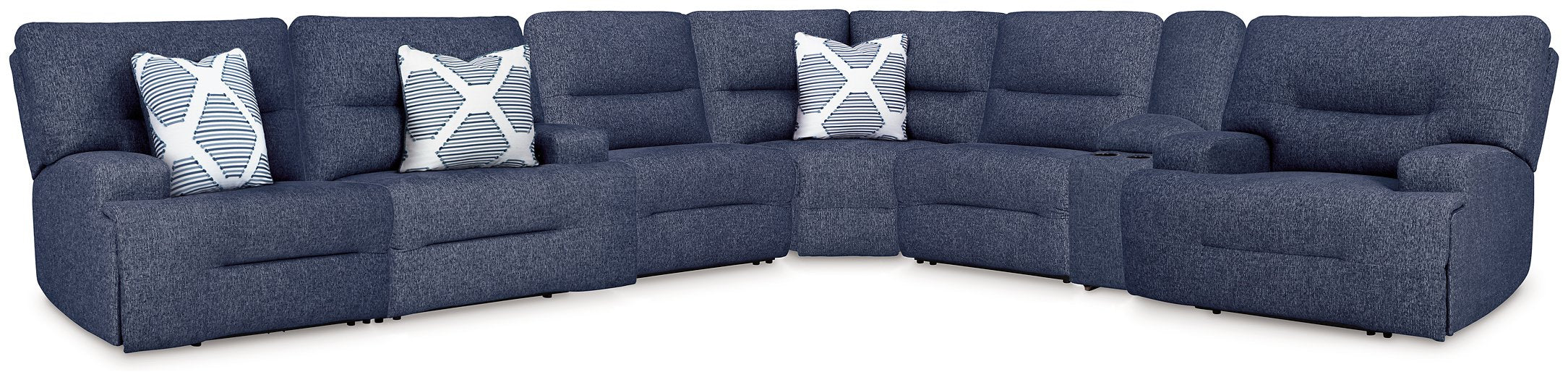 Acklen Place Power Reclining Sectional - Holmwood's Furniture & Design Center (Somersworth, NH)