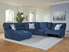 Acklen Place Power Reclining Sectional with Chaise - Holmwood's Furniture & Design Center (Somersworth, NH)