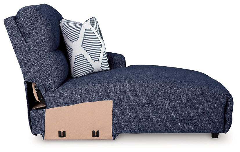 Acklen Place Power Reclining Sectional with Chaise - Holmwood's Furniture & Design Center (Somersworth, NH)