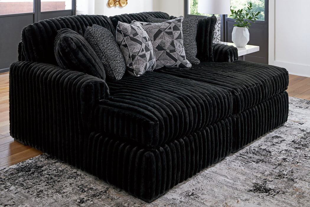Midnight-Madness Super Chaise - Holmwood's Furniture & Design Center (Somersworth, NH)