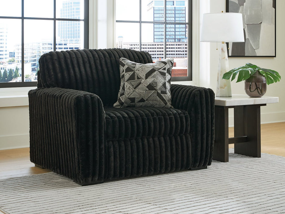 Midnight-Madness Oversized Chair - Holmwood's Furniture & Design Center (Somersworth, NH)