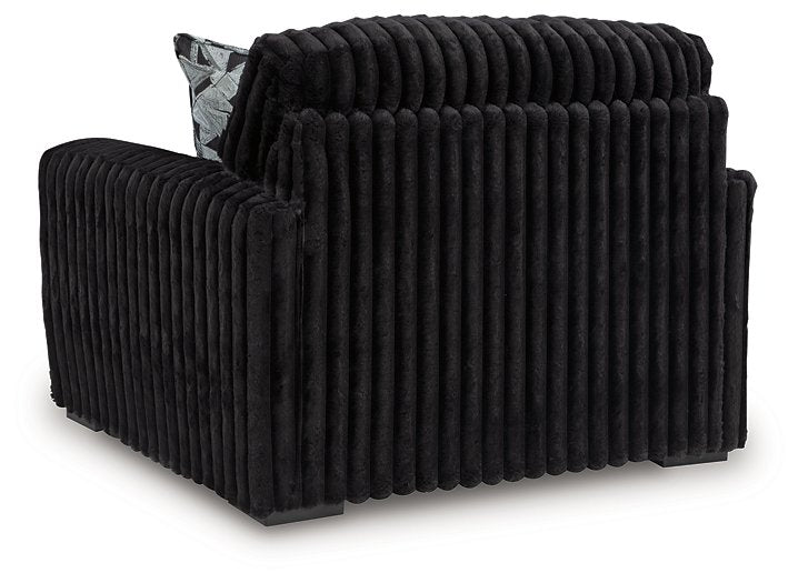 Midnight-Madness Oversized Chair - Holmwood's Furniture & Design Center (Somersworth, NH)