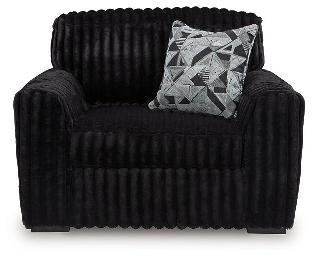 Midnight-Madness Oversized Chair - Holmwood's Furniture & Design Center (Somersworth, NH)