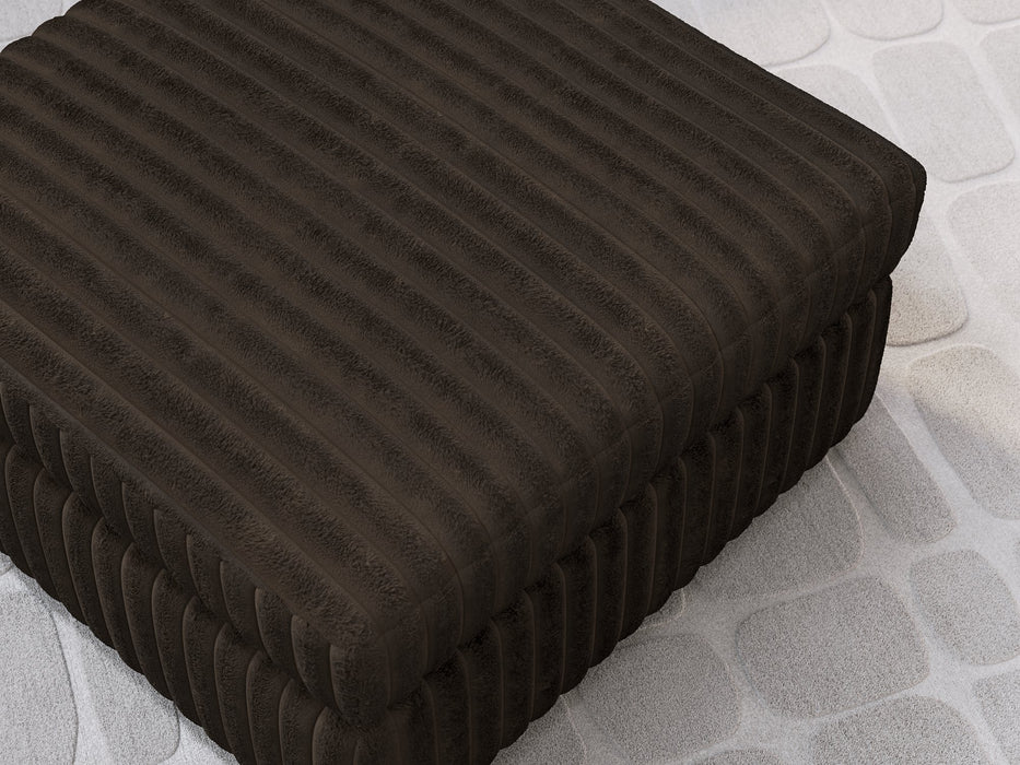 Midnight-Madness Oversized Accent Ottoman - Holmwood's Furniture & Design Center (Somersworth, NH)