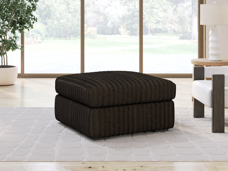 Midnight-Madness Oversized Accent Ottoman - Holmwood's Furniture & Design Center (Somersworth, NH)