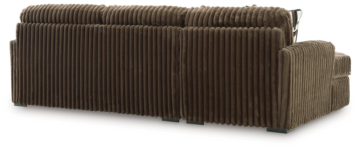 Midnight-Madness Sectional Sofa with Chaise - Holmwood's Furniture & Design Center (Somersworth, NH)