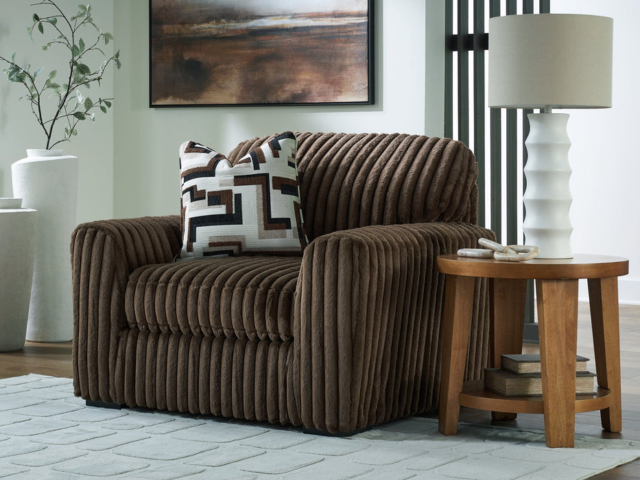 Midnight-Madness Oversized Chair - Holmwood's Furniture & Design Center (Somersworth, NH)