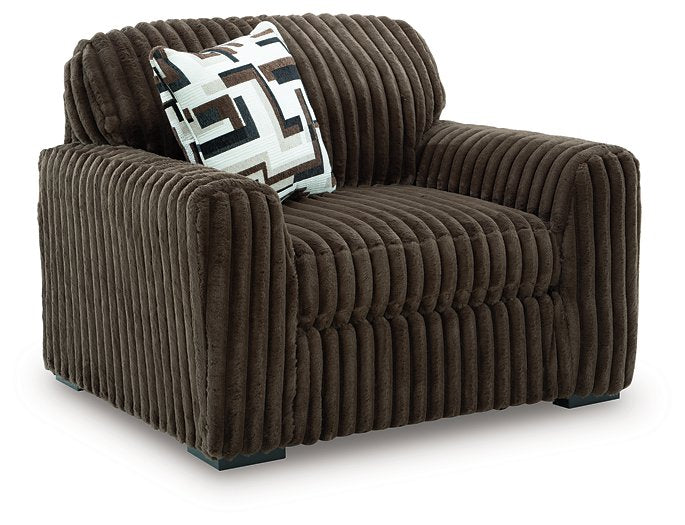 Midnight-Madness Oversized Chair - Holmwood's Furniture & Design Center (Somersworth, NH)