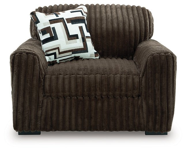 Midnight-Madness Oversized Chair - Holmwood's Furniture & Design Center (Somersworth, NH)
