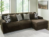 Midnight-Madness Sectional Sofa with Chaise - Holmwood's Furniture & Design Center (Somersworth, NH)