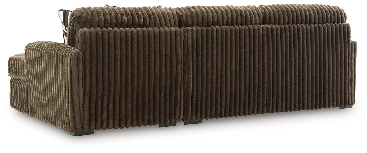 Midnight-Madness Sectional Sofa with Chaise - Holmwood's Furniture & Design Center (Somersworth, NH)