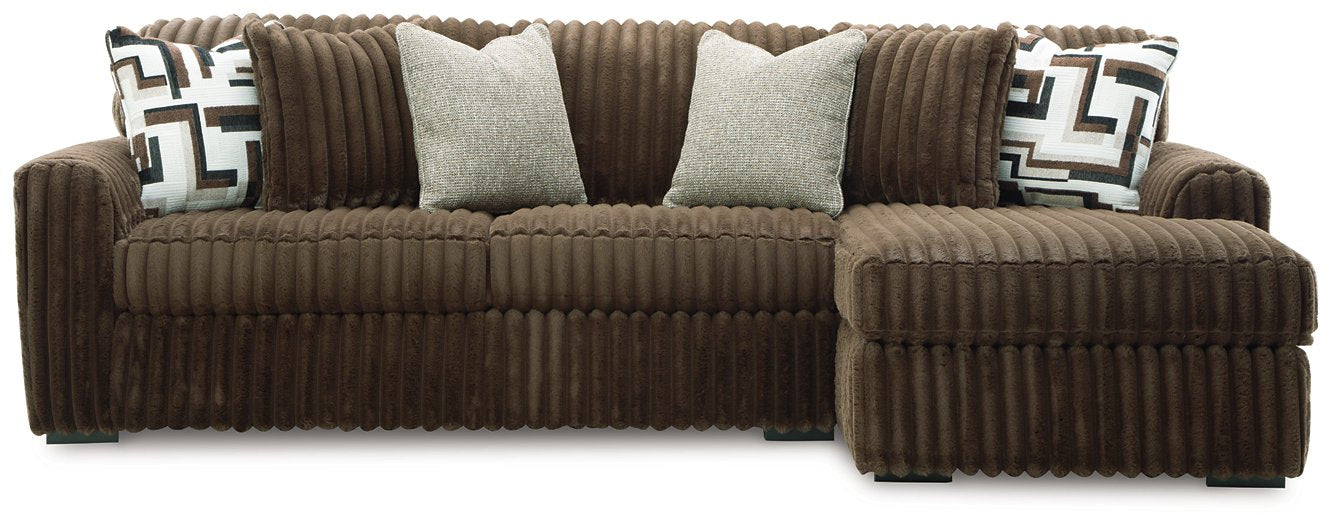 Midnight-Madness Sectional Sofa with Chaise - Holmwood's Furniture & Design Center (Somersworth, NH)